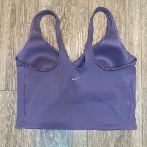 NEW Nike Dri-Fit Alate Bra Tank Top XL Extra Medium Support Lavender Purple - Picture 3 of 9